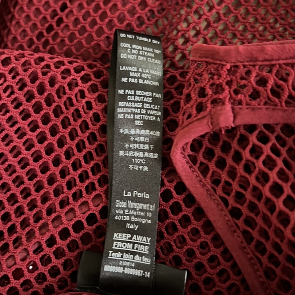 La Perla Calypso Embellished Mesh Bodysuit - Picture 4 of 9